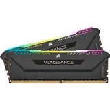 Corsair 32 Go DDR4-3600 Kit, Mémoire Noir, CMH32GX4M2D3600C18, Vengeance RGB PRO SL, XMP 2.0