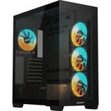 GIGABYTE C500 Panoramic Stealth boîtier midi tower Noir | 2x USB-A | 1x USB-C | RGB | Window