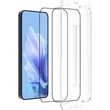 Just in Case Samsung Galaxy S25+ - Tempered Glass, Film de protection Transparent, 2 pièces + applicateur