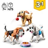 LEGO Créateur 3-en-1 - Chiens mignons, Jouets de construction 