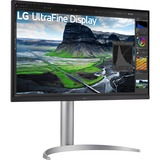 LG UltraFine 27UQ850V-W 27" 4K UHD Moniteur  Blanc/Argent, 2x HDMI, 1x DisplayPort, 2x USB-A, USB-B, USB-C