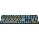 Leopold FC900RBTC/EGBPD, clavier gaming Gris/Bleu, Layout États-Unis, Cherry MX Blue
