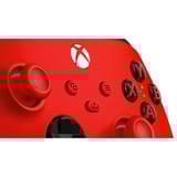 Microsoft MS Xbox Wireless Controller Carbon Black, Manette de jeu Rouge
