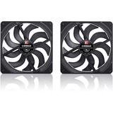 Noctua NF-A14x25 G2 PWM Sx2-PP chromax.black, Ventilateur de boîtier 