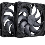 Noctua NF-A14x25 G2 PWM Sx2-PP chromax.black ventilateurs de boîtier Noir, 2 pièces, 140 x 140 x 25 mm