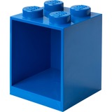 Room Copenhagen Étagère en briques LEGO, 4 montants Bleu