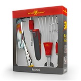WOLF-Garten mini-set multi-star P 262, Ensemble de jardin Rouge/gris, 5 pièces