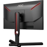 AOC 25G3ZM/BK 25" Moniteur gaming Noir/rouge, 1x DisplayPort, 2x HDMI, 240 Hz