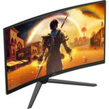 AOC C32G42ZE 31" Moniteur gaming incurvé Noir/rouge, 1x DisplayPort, 1x HDMI, 260 Hz, (OC)