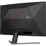 AOC C32G42ZE 31" Moniteur gaming incurvé Noir/rouge, 1x DisplayPort, 1x HDMI, 260 Hz, (OC)