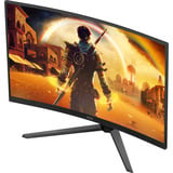 AOC C32G42ZE 31" Moniteur gaming incurvé Noir/rouge, 1x DisplayPort, 1x HDMI, 260 Hz, (OC)