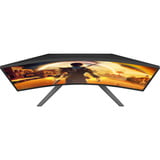 AOC C32G42ZE 31" Moniteur gaming incurvé Noir/rouge, 1x DisplayPort, 1x HDMI, 260 Hz, (OC)