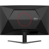 AOC C32G42ZE 31" Moniteur gaming incurvé Noir/rouge, 1x DisplayPort, 1x HDMI, 260 Hz, (OC)