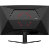 AOC C32G42ZE 31" Moniteur gaming incurvé  Noir/Rouge, HDMI, DisplayPort, 260 Hz OC