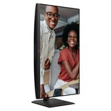 AOC U27E4CV 27" 4K Ultra HD Moniteur Noir, 1x DisplayPort, 2x HDMI, 1x USB-C, 4x USB-A, 1x RJ-45