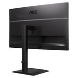 AOC U27E4CV 27" 4K Ultra HD Moniteur Noir, 1x DisplayPort, 2x HDMI, 1x USB-C, 4x USB-A, 1x RJ-45