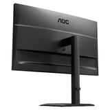 AOC U27E4CV 27" 4K Ultra HD Moniteur Noir, 1x DisplayPort, 2x HDMI, 1x USB-C, 4x USB-A, 1x RJ-45