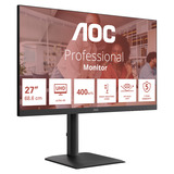 AOC  27" 4K UHD Moniteur  Noir