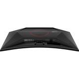 AOC  31" Moniteur gaming incurvé  Noir/Rouge