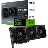 ASUS PRIME GeForce RTX 5080 OC, Carte graphique 1x HDMI, 3x DisplayPort