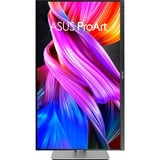 ASUS ProArt Display PA279CRV 27" 4K Ultra HD Moniteur Noir/argent, 2x DisplayPort, 2x HDMI, 2x USB-C, 3x USB-A