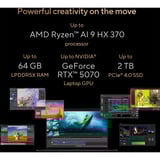 ASUS ProArt P16 (H7606WP-RJ129X) 16" PC portable  Noir | Ryzen AI 9 HX 370 | RTX 5070 | 32 Go | 1 To SSD