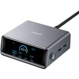 Anker Prime Charger (250W, 6 Ports, GaNPrime), Chargeur Argent, 4x USB-C, 2x USB-A, 250W