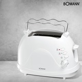 Bomann TA 246 CB, Grille-pain Blanc