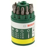 Bosch 2 607 019 452 foret 10 pièce(s), Set d'embouts de vissage Vert, Perceuse, 10 pièce(s)