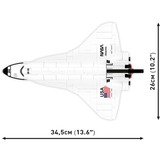 COBI Historical Collection - NASA Space Shuttle Atlantis, Jouets de construction 