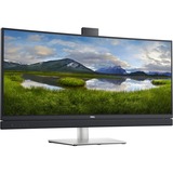 Dell C3422WE 34" UltraWide Moniteur Noir/Argent, HDMI, DisplayPort, 2x USB-A 3.2 (5 Gbit/s), USB-B 3.0, USB-C, RJ-45