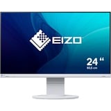 EIZO EV2460-WT 23.8" Moniteur  Blanc, HDMI, DisplayPort, VGA, DVI-D, 4x USB-A 3.2 (5 Gbit/s), USB-B 3.0