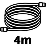 Einhell 41.327.20 4 m Métallique, Rouge, Blanc, Pistolet de pulvérisation Argent/Rouge, Métallique, Rouge, Blanc, 4 m, 1,72 kg