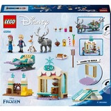 LEGO Disney - L'aventure du traîneau d'Anna, Jouets de construction 43256