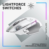 Logitech G502 X PLUS LIGHTSPEED, Souris gaming Blanc, 100-25.600 dpi