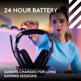 Logitech G Astro A50 LIGHTSPEED sans fil + base station (Gen 5) casque gaming over-ear Noir, Xbox, PS5, PC/Mac, Nintendo Switch, Bluetooth / USB-C