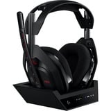 Logitech G Astro A50 LIGHTSPEED sans fil casque gaming over-ear Noir, Station de base (Gen 5), PC, Xbox, PS5, Nintendo Switch, Bluetooth / USB-C