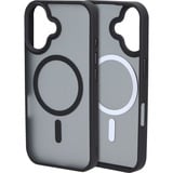 Mobiparts iPhone 16 - Magsafe Hardcover case, Housse smartphone Noir/gris