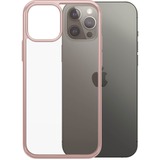 PanzerGlass ClearCaseColor iPhone 12/Pro, Housse smartphone Transparent/Or rose
