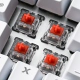 Sharkoon SKILLER SGK40, clavier gaming Blanc, Layout BE, Huano Red, BE Layout, Huano Red, Led RGB