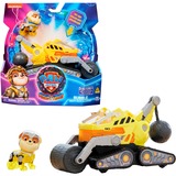 Spin Master PAW Patrol: The Mighty Movie, le bulldozer de Rubble dans le Mighty Movie, Jeu véhicule 