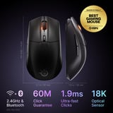 SteelSeries Rival 3 Wireless Gen 2, Souris gaming Noir
