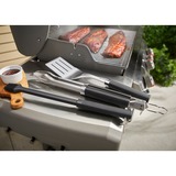 Weber Ensemble de 3 accessoires de barbecue Precision, Ustensiles de barbecue Acier inoxydable/Noir