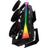 XFX Radeon RX 9070 XT OC Mercury RGB Magnetic Air, Carte graphique Noir, RDNA4, GDDR6, 3x DisplayPort, 1x HDMI 2.1