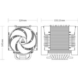 ARCTIC Congélateur 4U-M Rév. 2, Refroidisseur CPU 