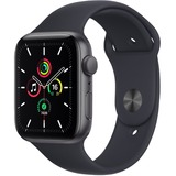 Apple Watch SE, Smartwatch Gris/Noir, 44 mm, Aluminium, Wifi