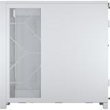 Corsair FRAME 5000D RS boîtier midi tower Blanc | 4x USB-A | 1x USB-C | RGB | Verre Trempé