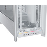 Corsair FRAME 5000D RS boîtier midi tower Blanc | 4x USB-A | 1x USB-C | RGB | Verre Trempé