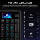 Corsair RGB clavier gaming mécanique Noir, Layout US (QWERTY), Corsair MGX, 96%