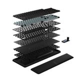 Corsair VANGUARD PRO 96 RGB clavier gaming mécanique Noir, Layout US (QWERTY), Corsair MGX, 96%, QWERTY US, MGX, 96%, RGB, hot-swap